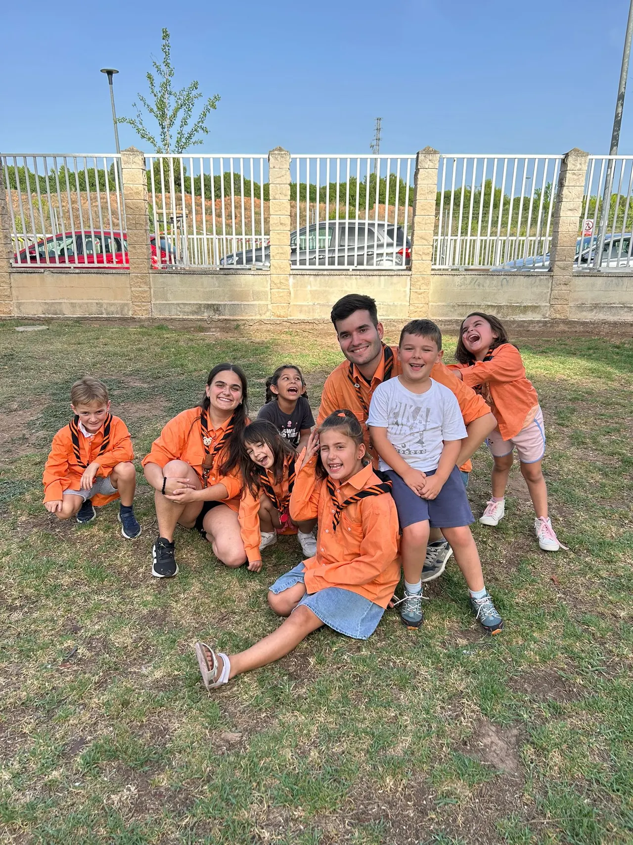 Grup de Castors en una activitat a l'aire lliure