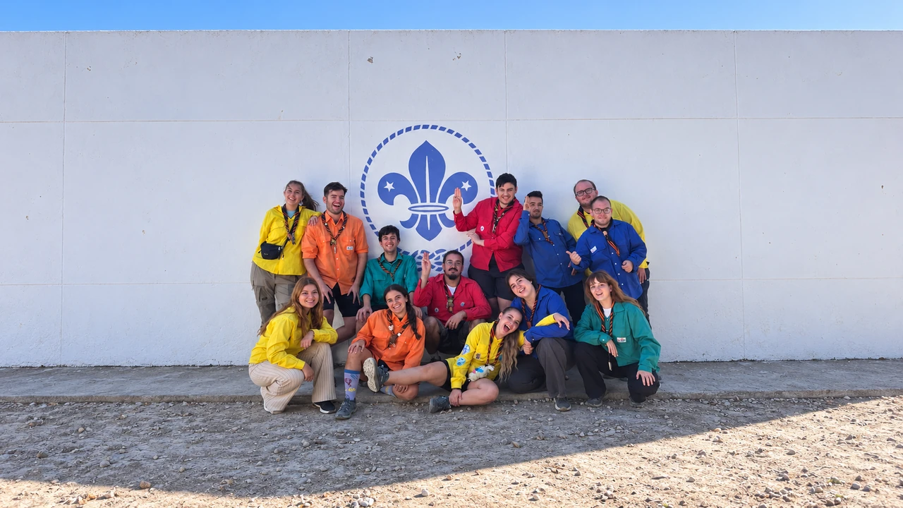 Equip del Kraal de l’Agrupament Escolta L’Om